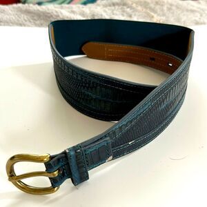 Forest Green Ann Taylor Loft Stretch Belt